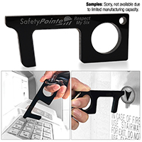 Touchless Black Sanitary Key